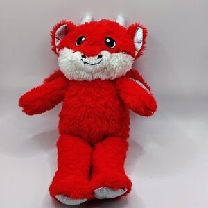fiesta red devil Angel Plush Silver on feet horns and wings